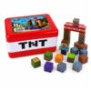 Set de 60 cubos magnéticos tipo Minecraft de 2x2 cm con caja TNT y figura pixelada Steve
